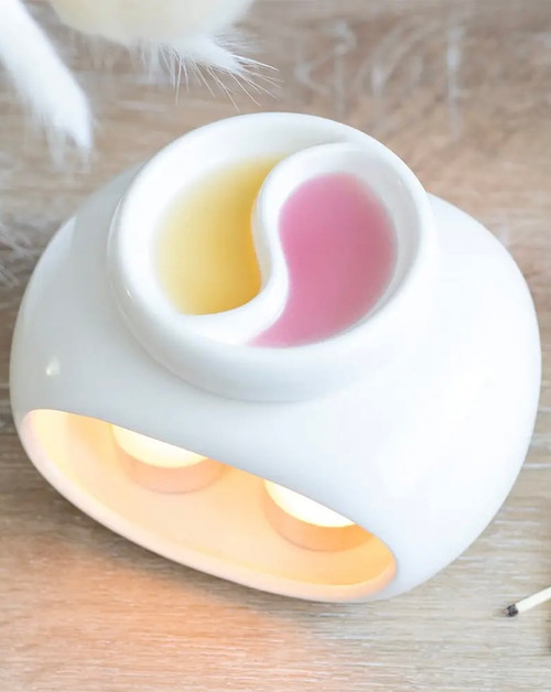 Double Oil Burner and Wax Warmer Double Oil Burner and Wax Warmer