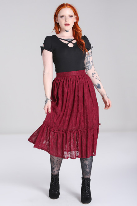 Hell Bunny Rhea Skirt - Medium, Large and XL Hell Bunny Rhea Skirt - Medium, Large and XL