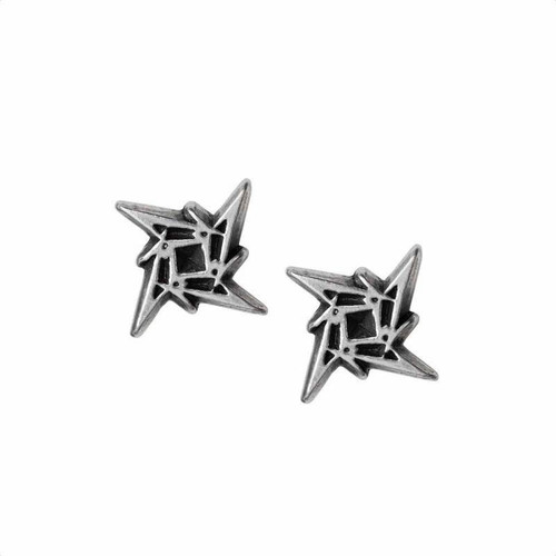 Alchemy Rocks - Metallica Ninja Star Stud Earrings Alchemy Rocks - Metallica Ninja Star Stud Earrings