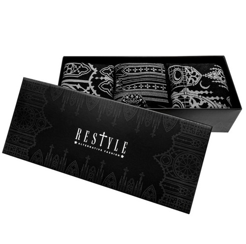 Restyle Cathedral Socks Gift Box: 3 Pairs Restyle Cathedral Socks Gift Box: 3 Pairs