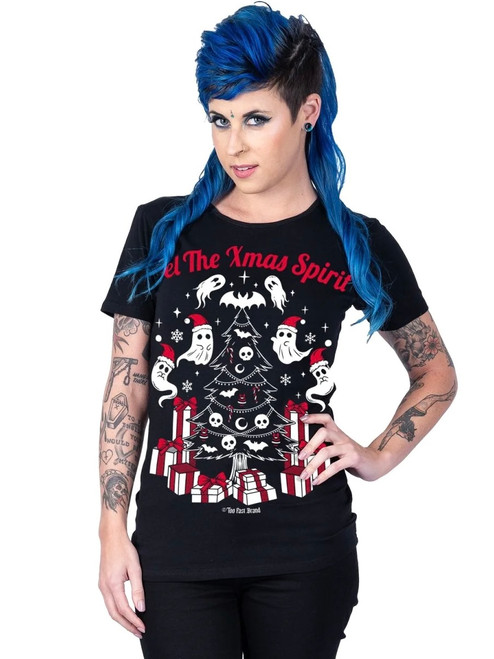 Too Fast Feel The Xmas Spirit T-Shirt Too Fast Feel The Xmas Spirit T-Shirt