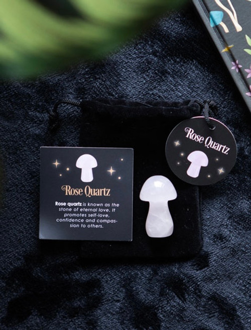 Magical Rose Quartz Crystal Mushroom Magical Rose Quartz Crystal Mushroom