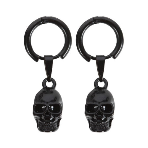 Black Skull Earrings Black Skull Earrings