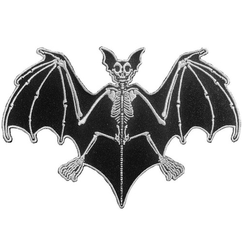 Kreepsville 666 Skelli Bones Bat Patch