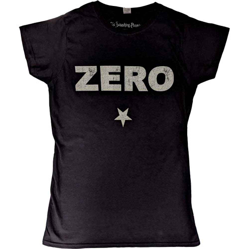 The Smashing Pumpkins Zero Distressed Women's Fit T-Shirt