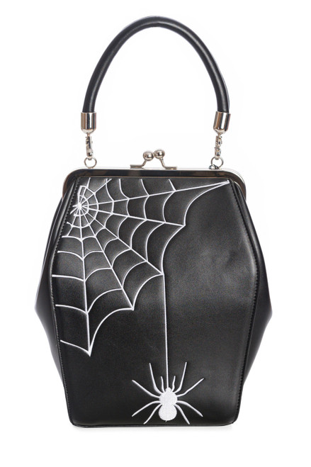 Banned Spider Kellie Coffin Bag