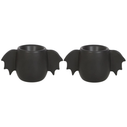 Gothic Bat Wing Egg Cup Set Gothic Bat Wing Egg Cup Set