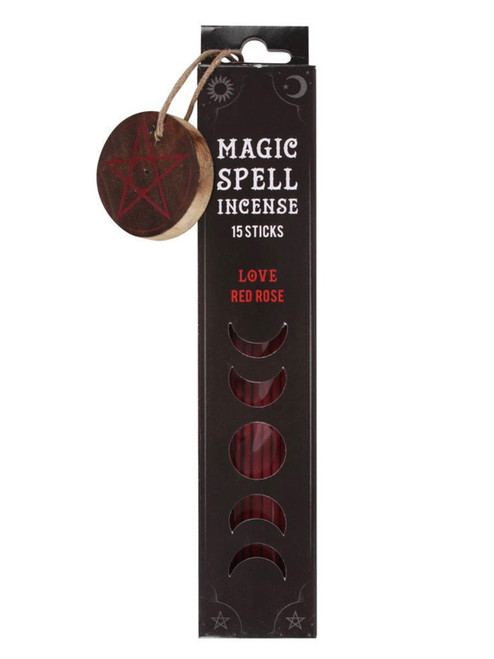 Magic Spell Incense Sticks: Love - Red Rose Magic Spell Incense Sticks: Love - Red Rose