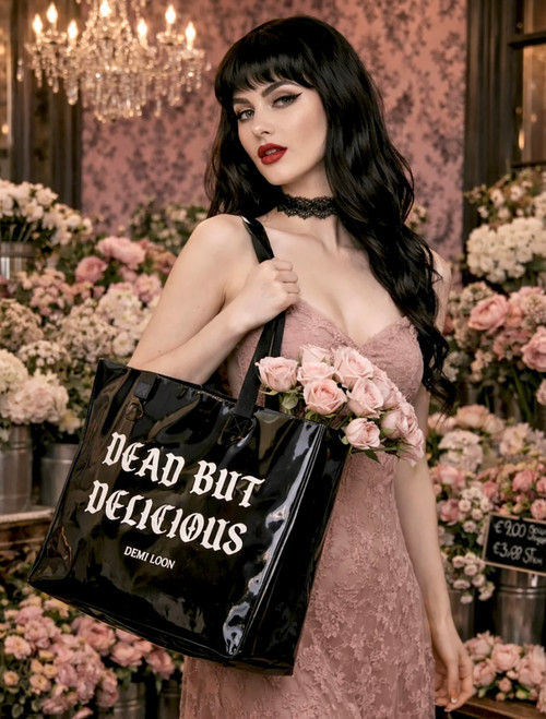 Demi Loon Dead But Delicious Jelly Tote Bag