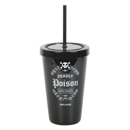 Gothic Deadly Poison Tumbler + Straw Gothic Deadly Poison Tumbler + Straw