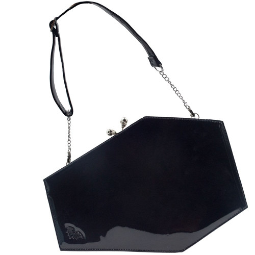 Kreepsville 666 Skull Kisslock Coffin Handbag Kreepsville 666 Skull Kisslock Coffin Handbag