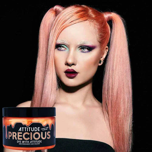 Attitude Precious: Pastel Peach Hair Dye Attitude Precious: Pastel Peach Hair Dye