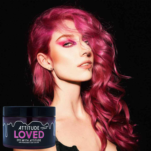 Attitude Loved: Berry Pink Hair Dye Attitude Loved: Berry Pink Hair Dye