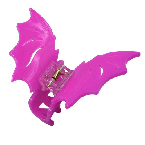 Kreepsville 666 Bat Hair Claw Clip: Pink Kreepsville 666 Bat Hair Claw Clip: Pink