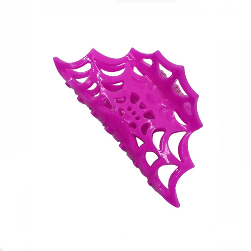 Kreepsville 666 Spiderweb Hair Claw: Pink Kreepsville 666 Spiderweb Hair Claw: Pink