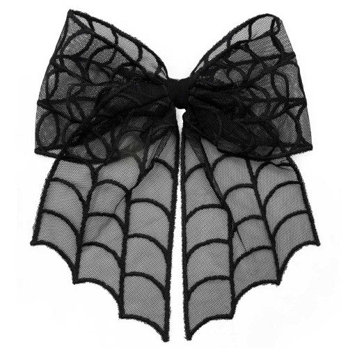 Kreepsville 666 Spiderweb Lace Hair Bow Kreepsville 666 Spiderweb Lace Hair Bow