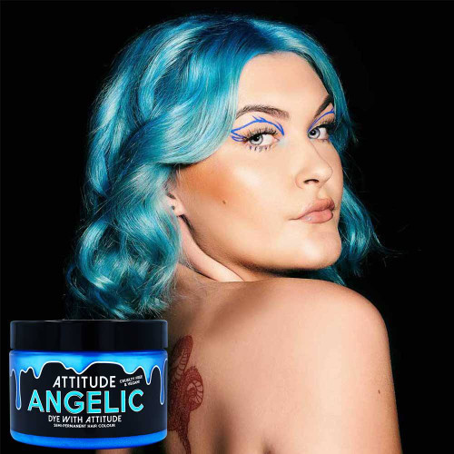 Attitude Angelic: Pastel Blue Hair Dye