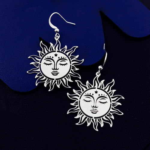 Radiant Sun Stainless Steel Earrings Radiant Sun Stainless Steel Earrings