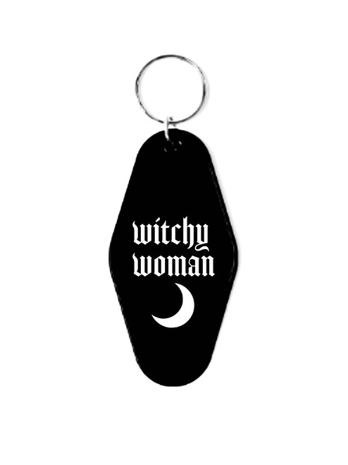 Gothic Motel Keychain: Witchy Woman