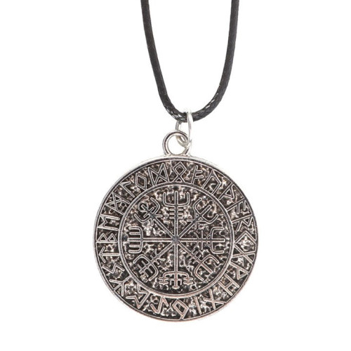 Vegvisir Viking Compass Necklace