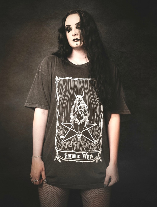The Pretty Cult Satanic Witch Oracle Tee - Small to 2XL