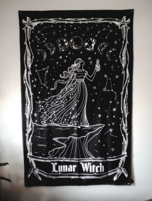 The Pretty Cult Lunar Witch Oracle Tapestry