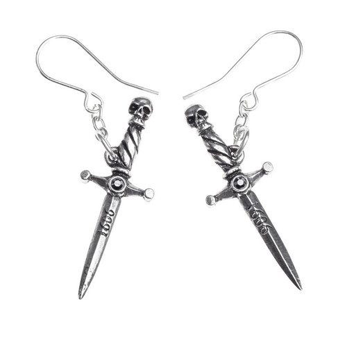 Alchemy Gothic - Hand Of Macbeth Earrings