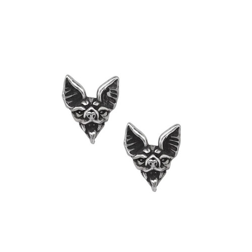 Alchemy Gothic - Cauchemar Bat Stud Earrings