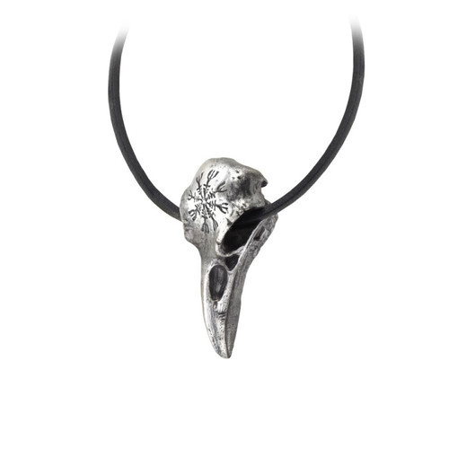 Alchemy Metal-Wear - Helm Of Awe Ravenskull Pendant