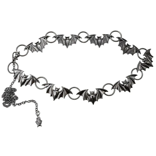 Kreepsville 666 Chain Belt: Black Bats