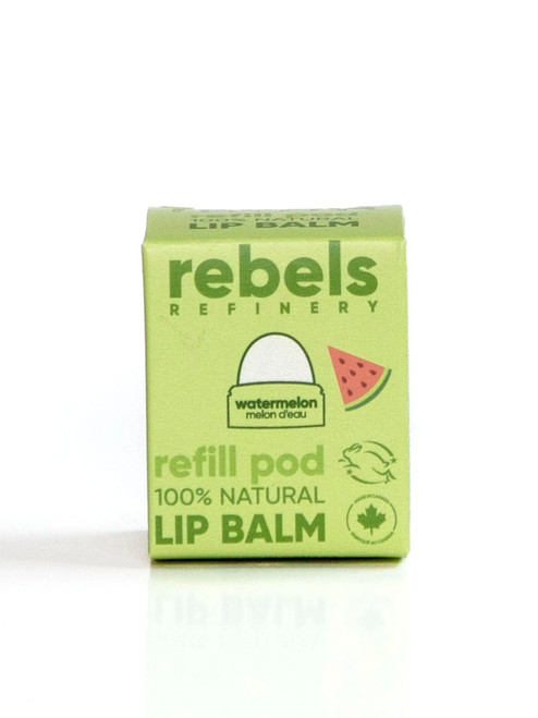 Rebels Refinery Replacement Lip Balm Pod: Watermelon