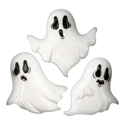 Kreepsville 666 Ghost Hair Slides: Glow In The Dark!