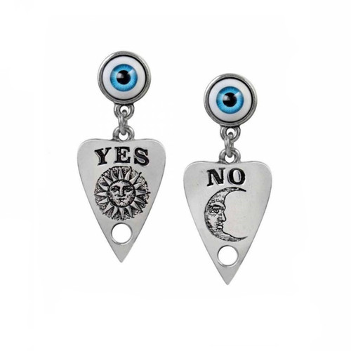 Alchemy Gothic - Ouija Planchette Earrings