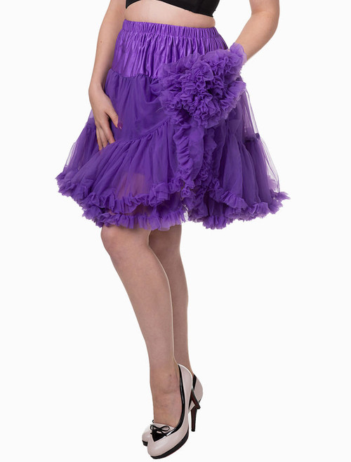 Banned Walkabout 20" Petticoat: Purple Banned Walkabout 20" Petticoat: Purple