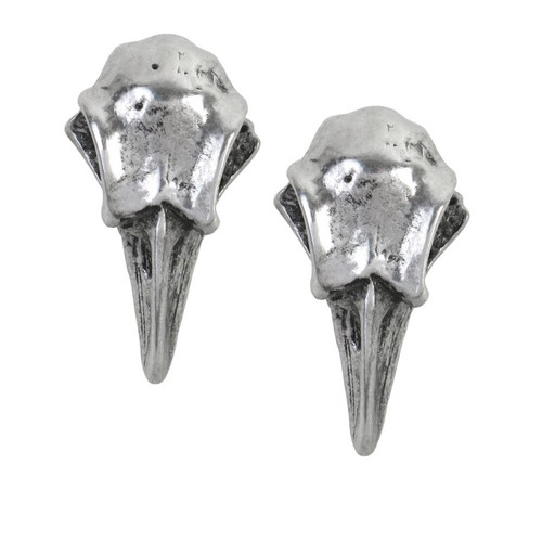 Alchemy Gothic - Rabeschadel Stud Earrings