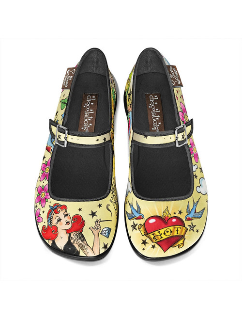 Hot Chocolate Design Love On The Road Platform Schoenen