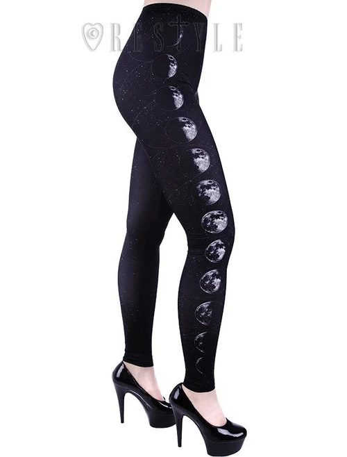 Restyle Moon Phases Leggings - Medium