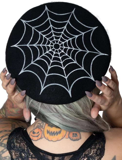 Kreepsville 666 Web Beret Hat Kreepsville 666 Web Beret Hat