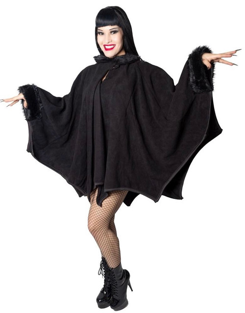 Kreepsville 666 Glamour Ghoul Web Cape  Kreepsville 666 Glamour Ghoul Web Cape