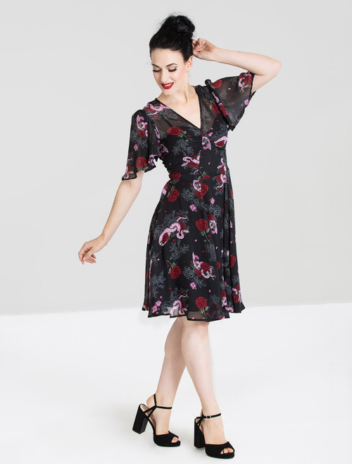 Hell Bunny Medusa Dress - Small and XL
