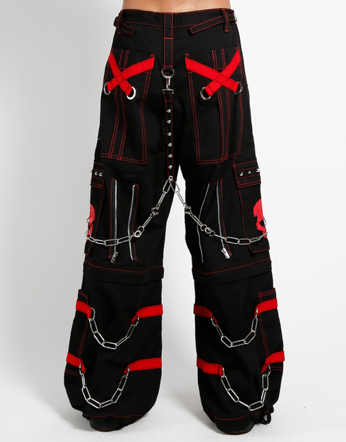 Tripp NYC Skull Zip Off Pants: Black 