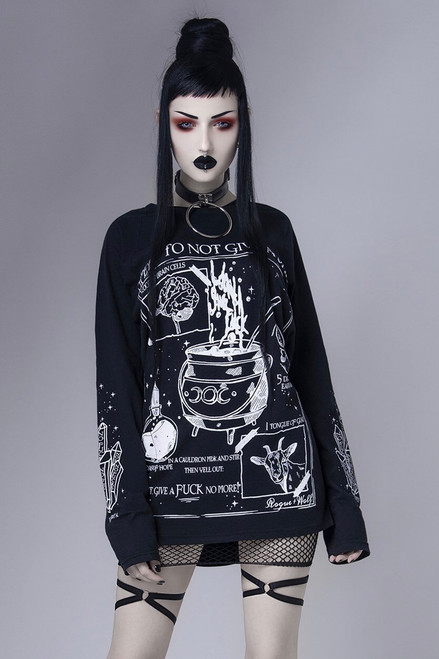 Rogue + Wolf A Spell To Not Give A Sh*t Long Sleeve Tee