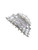 Kreepsville 666 Spiderweb Hair Claw: Silver Holographic Glitter