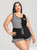 Hell Bunny Ribcage Hearts Lounge Shorts - XL to 4XL Hell Bunny Ribcage Hearts Lounge Shorts - XL to 4XL