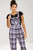 Hell Bunny Alicia Dungarees: Lavender