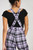 Hell Bunny Alicia Dungarees: Lavender