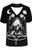 Restyle V-Neck Choker Top: Witch With Cats Restyle V-Neck Choker Top: Witch With Cats