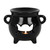 Black Triple Moon Cutout Cauldron Oil Burner Black Triple Moon Cutout Cauldron Oil Burner