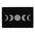 Black Moon Phase Doormat Black Moon Phase Doormat