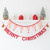 Merry Christmas Gingerbread Bunting